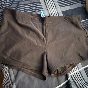 Brown Swim Shorts